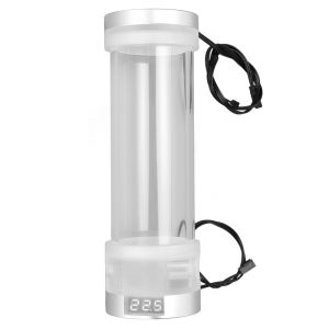 210MM CPU RGB 수냉 펌프 저장소 300ML 물 G1/4 스레드 포트 PC 시스