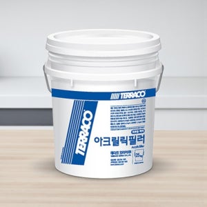 아크릴릭 필러 외부용 실외용 퍼티 크랙 균열 보수제 수성 퍼티 5kg