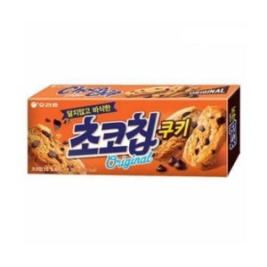 [한박스]오리온 초코칩쿠키 104g x 21개 연말 병오년 새해 행사 탕비실 회사 스낵 과자