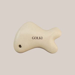 약손명가 골기 페이스 스톤 괄사 승모근 얼굴 두피 데콜테 마사지기