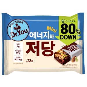 오리온 에너지바 저당 미니 L 324g, 23개입, 3개
