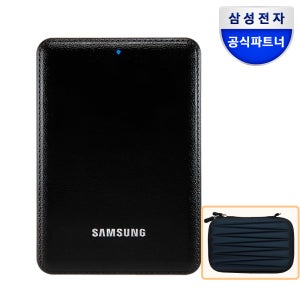 삼성 J3 USB3.0 휴대용 외장하드 5TB, 블랙+파우치