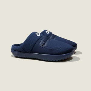 나이키 슬리퍼 버로우 털슬라이드 겨울슬리퍼 네이비