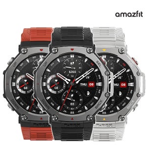 어메이즈핏 티렉스3 T-Rex3 스마트워치 헬스 운동 런닝 등상 프리다이빙-블랙,레드,그레이-N배송