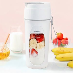 필쿡 휴대용 무선 미니 블렌더 텀블러 믹서기 쉐이커 과일 주스