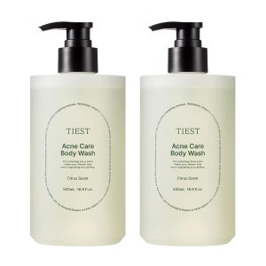티에스트 아크네케어 시트러스 바디워시 향좋은 약산성 여드름케어 500mL, 2개