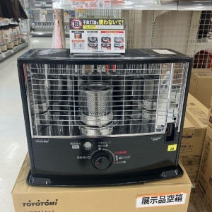 토요토미 스토브 반사식 캠핑용 등유 오일난로 블랙 RS-W29N