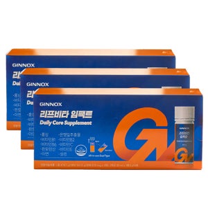 [충북인삼농협 진녹스] 리프비타 임팩트 헬스 멀티비타민 피로회복 영양제 14개입, 3개