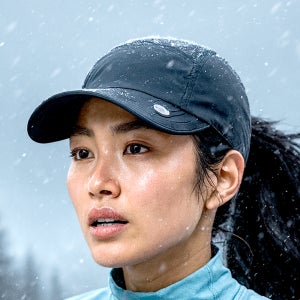 스마트런 겨울 러닝모자 보온 방한 방풍 무타공 국내제작 경량 등산 마라톤모자 빅사이즈 대두