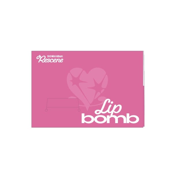 리센느 Rescene - 미니 3집 lip bomb Photocard ver [랜덤] 립밤 포토카드 QR 앨범