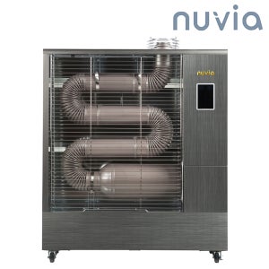 누비아 원적외선 튜브히터 중형 NTH15K / 99㎡ 국내산 이동식 돈풍기 곱창난로 등유 업소용 산업용 난방기
