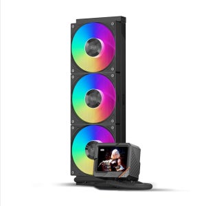 PCCOOLER 액체 냉동고 AIO CPU 쿨러 3.5인치 IPS 디스플레이 360MM