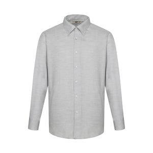 [닥스셔츠] 기모 면혼방 솔리드패턴 드레스셔츠 컴포트슬림핏_DLW1SHDL293G1