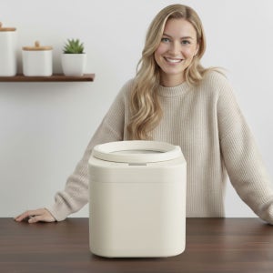 비엘홈 스마트 음식물 처리기 분쇄기 냄새 없는 저소음 건조 분쇄 세척 활성탄필터 가정용