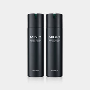 미닉 퍼펙트 콜라드 그린 진정 올인원 200ml 2개 남자 피부 진정 스킨로션