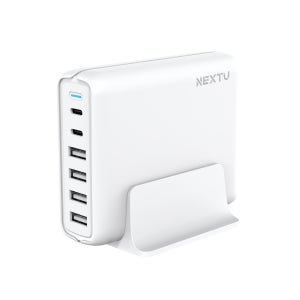 NEXTU 퀵차지3.0 6포트 QC3.0 2포트제공 초고속 멀티충전기 QC602