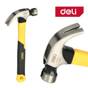 델리툴즈 자석 망치 장도리 빠루 목수 목공 해머 0.22kg