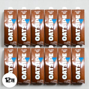 [1+1] 오트사이드 귀리음료 오트 밀크 귀리 우유 초콜릿맛 1L 6개 2박스