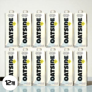 [1+1] 오트사이드 바리스타 블렌드 오트밀크 귀리 우유 1L 6개 2박스