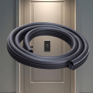 난연 현관문 고무패킹 방음 방품 틈새막이 방화문 패킹 가스켓 2.1m 3개