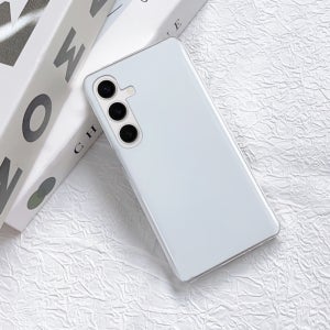 변색없는 생폰느낌 슬림 하드 케이스 투명, 갤럭시A26