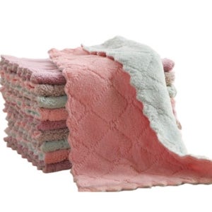 물자국 안남는 행주 카페 주방 그릇 물기 세균 닦는 다용도 업소용 물자국 제거 수건 10장