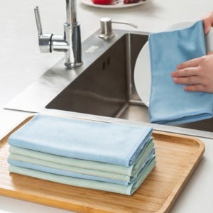 물자국 안남는 행주 카페 주방 그릇 물기 세균 닦는 다용도 업소용 물자국 제거 수건