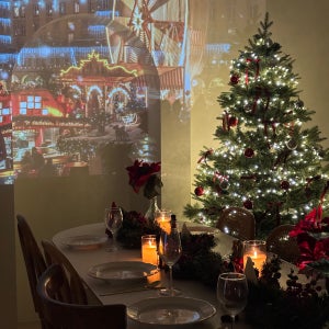 로웰모먼트 크리스마스 대형 파티룸 연말모임 송년회 워크샵 장소대관 모임 송파 위례 성남 공간대여