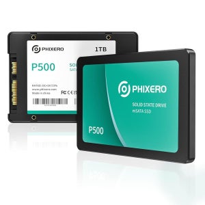 PIXERO SSD 1TB 3D NAND TLC 및 SLC 캐시 SATA 노트북/데스