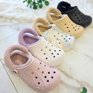 크록스 겨울용 털 슬리퍼 바야 라인드 퍼즈 뽀글이 털신 206633-577