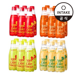 슈가로로 애사비 스파클링 4종 SET 사과,배,자몽,파인 (총 24병)