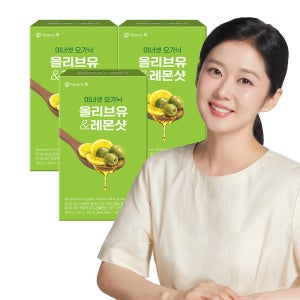 [휴온스N] 이너셋 올레샷, 오가닉 올리브유&레몬샷 20ml x 14포 3박스