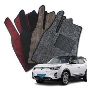 국산 코일 트랩 바닥 매트 코란도 이모션 1열2열 set 패드 깔판 발판