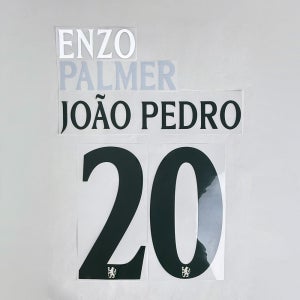 [오피셜] 첼시 25/26 챔피언스리그 네임셋 홈/어웨이/써드 선수 마킹