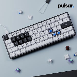 펄사 PCMK3 HE 60 게이밍 미니 키보드 마그네틱 스위치 영문 화이트