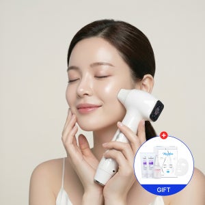 올리지홈 고주파 물방울 초음파 에어니들샷 뷰티디바이스 홈케어 미용기기 화이트
