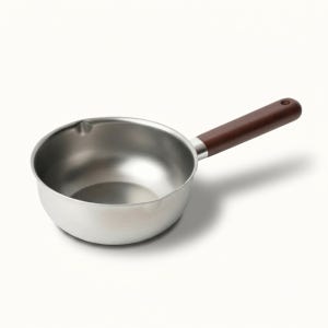 델라고 스텐 팬 무연마제 후라이팬 통5중 인덕션 프라이팬 멀티웍18cm