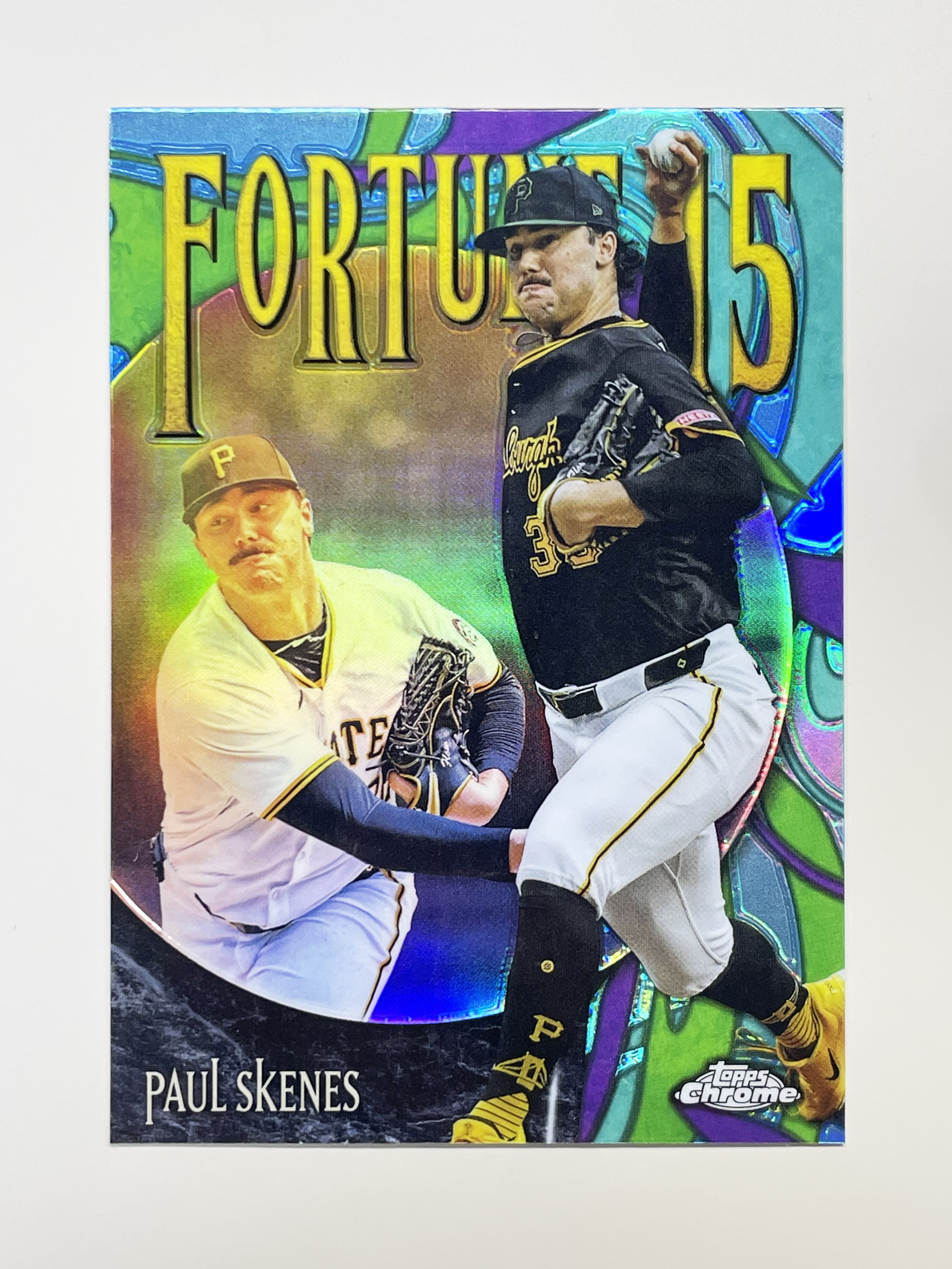 25 Topps Chrome Fortune 15 F15-8 폴 스킨스