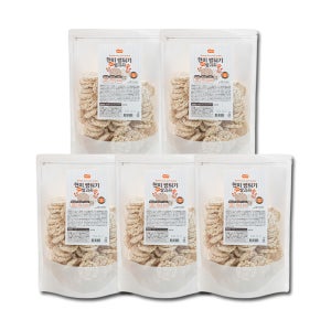 푸드라잇 현미뻥튀기 쌀과자 미니 현미뻥 아기 뻥과자 5봉