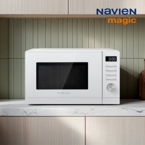 나비엔 매직 23L 무회전 플랫 전자레인지 MWR-1502EF 화이트