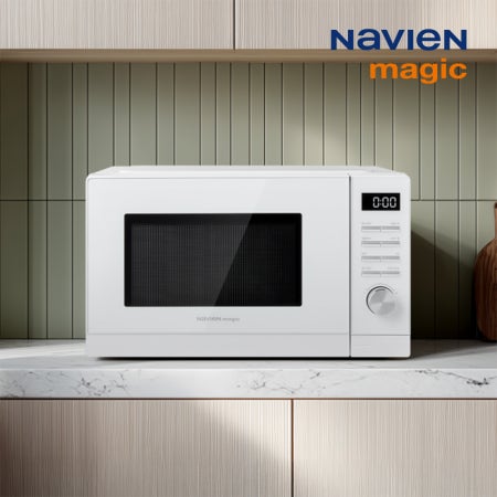 나비엔 매직 23L 무회전 플랫 800W 전자레인지 MWR-1502EF 화이트