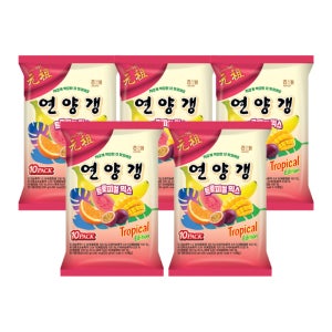 연양갱 트로피컬 믹스 50g 10개입 x 5봉 영양갱 양갱이