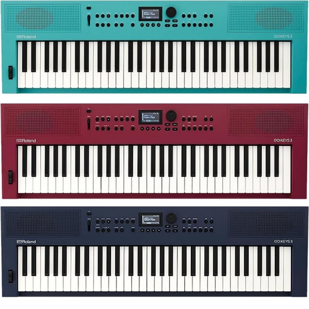 Roland 롤랜드 GO KEYS 3 고 키 3 전자 키보드 (페이스 타올 2종 포함)