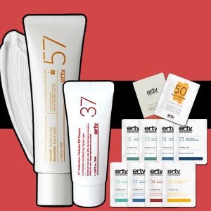 (런칭기념)에르띠 57 멜라웨이 브라이트닝 피부과 탄력 미백 화이트닝 크림+37 장벽크림