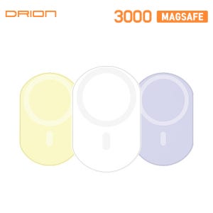 드리온 컴팩트 맥세이프 3000mAh 3컬러