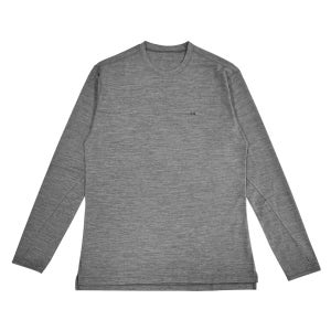 남자 등산 티셔츠 100% 메리노울 베이스레이어 등산복 상의 사계절 긴팔 하이킹 아웃도어