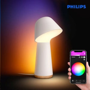 필립스 휴 HUE 트와일라잇 베드사이드 테이블 램프 화이트 앤 그라디언트 앰비언스 조명
