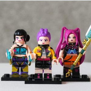 헌트릭스 케데헌 커스텀 브릭 레고호환미니피규어 조이 루미 미라 미니히어로