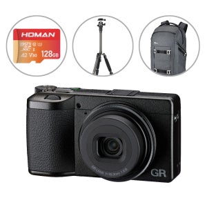 리코 GR4 + 메모리128GB + 카본삼각대 + 백팩 + 보호필름 + 일회용필름카메라