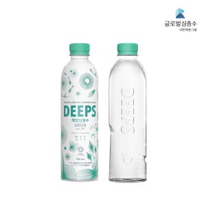해양심층수 DEEPS 딥스 그린 500mL X 20개(유/무라벨 랜덤발송)